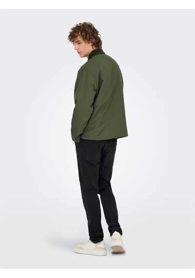 Only & Sons Onskosmo Padded Jacket Otw Vd Erkek Yeşil Ceket - 22034856