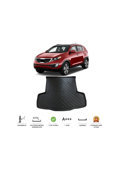 Kia Sportage Suv 2010-2015 3D Bagaj Havuzu