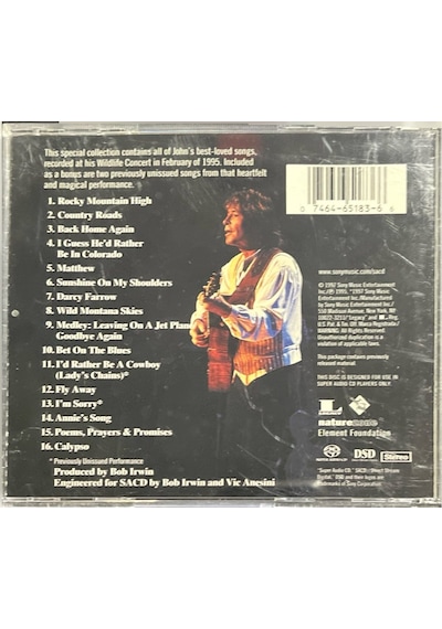 Sacd The Best Of John Denver Live Sacd