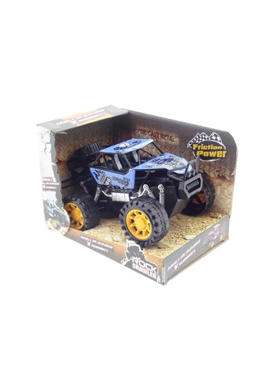 Rock Crawler Metal Büyük Sürtmeli Arazi Aracı Mavi