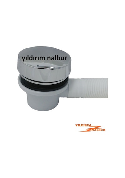 Küvet Tromplemi Kumandalı Otomatik Küvet Jakuzi Sifonu Ekomonik M