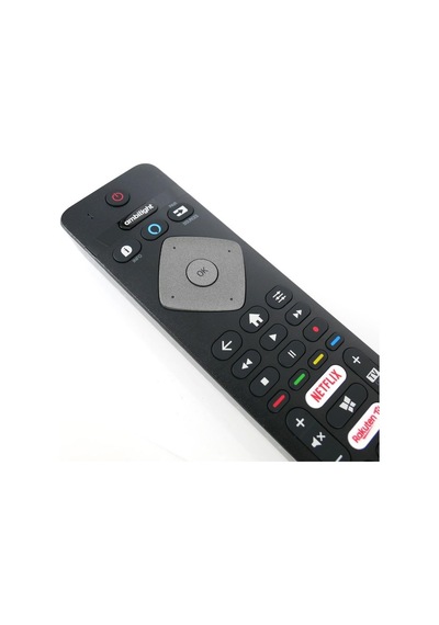 Philips İle Uyumlu Model 55pus7805/62 Mikrofonlu Smart Tv Kumanda