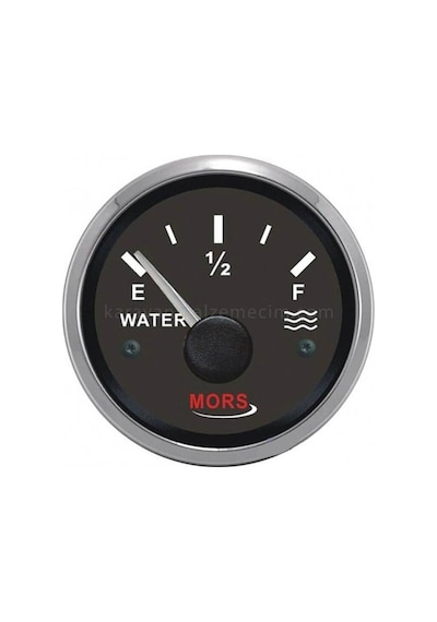 Temiz Su Seviye Göstergesi 12v/24v 0-190 Ohm - Siyah-379