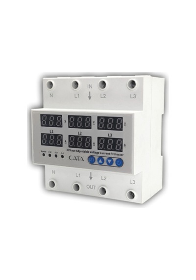 1 Adet Cata Ct 9199 Voltaj Ve Akım Koruma Regülatörü 380v Çok Renkli
