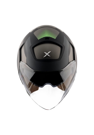 Axor Striker Ultron Açık Kask Siyah-gri Siyah - Gri