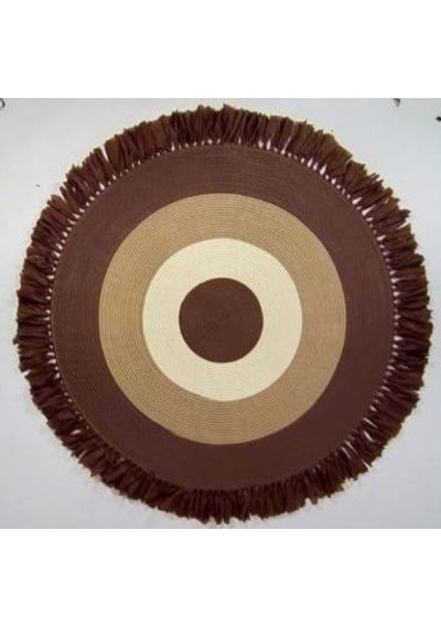 Jüt Halı El Yapımı Daire Model:221