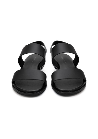 Sandalet Kadın 86p1 Frau London Leather Nero Siyah
