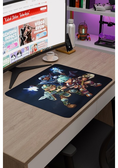 Hytale Kaymaz Dikişli Kauçuk Oyuncu Mousepad V2 - 48x40 Xl Gaming Mouse Pad Fare Altlığı