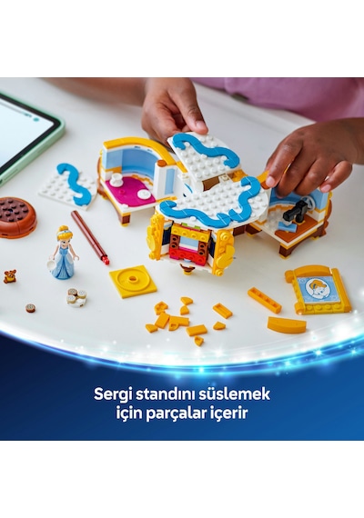 LEGO® ǀ Disney Princess Sindirella'nın Elbisesi 43266 - 9 Yaş ve Üzeri Prenses Seven Çocuklar için Yaratıcı Oyuncak Yapım Seti (474 Parça)