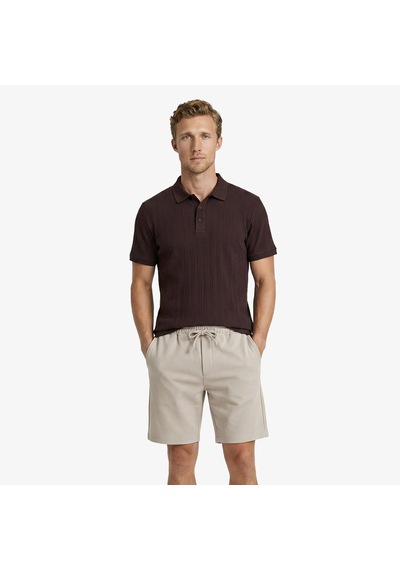 Nautica Erkek Kahverengi Regular Fit Polo Yaka T-shirtdüzk65303t