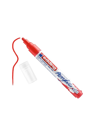 Edding 5100 Akrilik Marker Kalem 2-3 Mm 902 Trafik Kırmızı