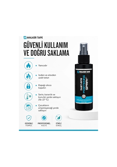 Walker Tape Just-rite Konumlandırma Spreyi - 4fl Oz 118ml
