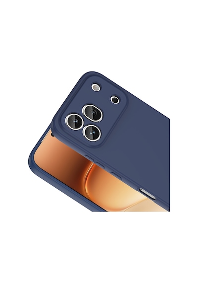 Maks Technology Honor 600 Pro 5g Kılıf Mkst Mara Lansman Kapak - Lacivert