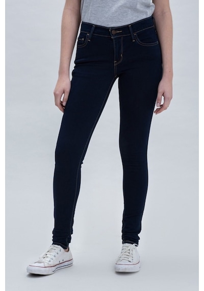 Levi's Super Skınny Dusk Rınse Koyu Mavi