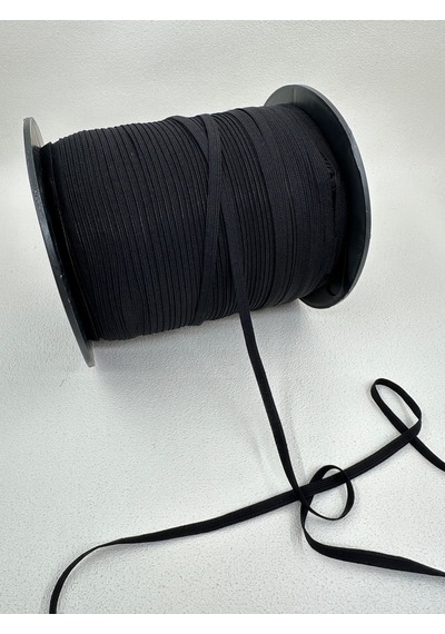Paşateks 5 Mm İç Çamaşır Lastiği-5 Metre-siyah