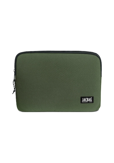 Jacbag Notebag-evrak Ve Notebook Fermuarlı Çanta Notebag-haki Tek Renk
