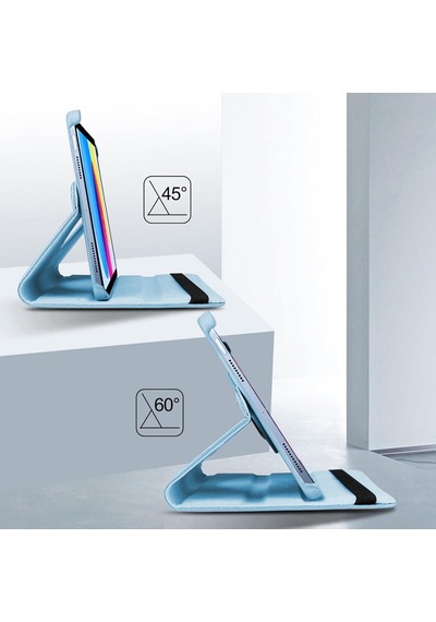 Apple Uyumlu iPad, A16 11.nesil A3354-a3355 360 Dönebilen Pu Deri Standlı Tablet Kılıfı Kapaklı Kılıf
