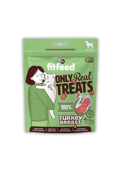 Freeze-dried Çiğ Hindi Göğüs Köpek Ödül Maması 40g