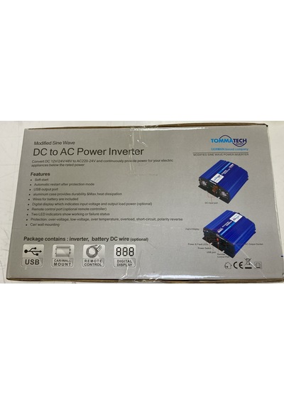 Tommatech İnverter 1500 Watt 24 Volt Modifiye Sinüs
