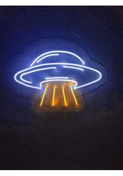 Ufo Neon Led Tabela Neon Yazı Neon Dekoratif Duvar Aydınlatması (540026467)