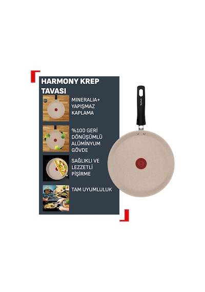Tefal Harmony Okaliptus Krep Tavası - 25 Cm 586917