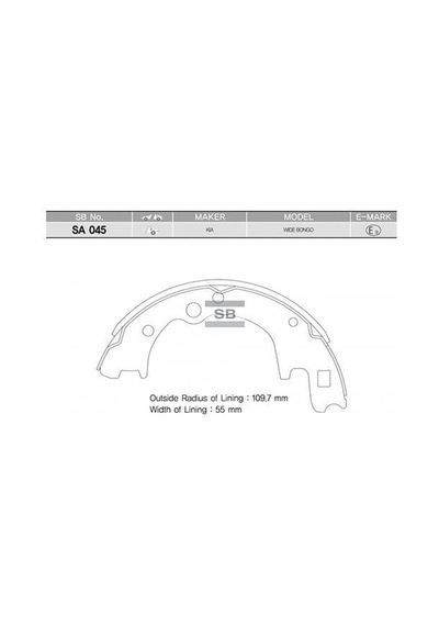 Hı-q Fren Pabuc Balata Arka 220,6x56,3 Mm Hyundaı H100 2.5 D Kamyonet 2004- / Kıa K2500 2.5 2003- / K2500 2.7 Cıft Teker 1993-/ Mazda E 2200 Sr2 2.2 Hı-q Fren Pabuc Balata Arka 220,6x56,3 Mm Hyundaı H100 2.5 D Kamyonet 2004- / Kıa K2500 2.5 2003- / K2500 2.7 Cıft Teker 1993-/ Mazda E 2200 Sr2 2.2