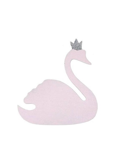 Pembe Kuğu Askı Aparatı - Dolap Kulpu Pembe Pembe