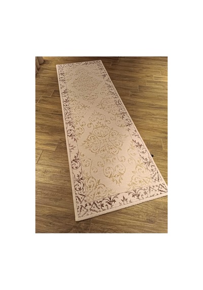 Adrasan 3178b Krem-lila Halı Çok Renkli