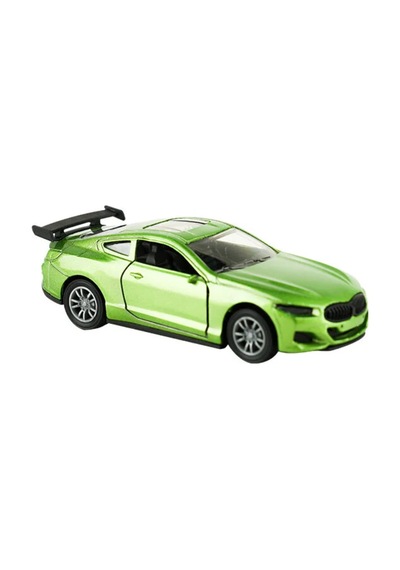 Die Cast Metal Sesli Ve Işıklı Çek Bırak Yeşil Yarış Arabası