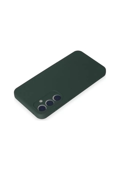 Newface Samsung Galaxy A35 5g Kılıf First Silikon - Koyu Yeşil