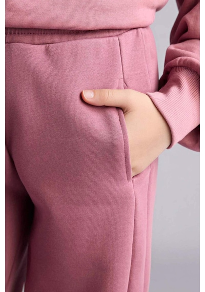 Defacto Kız Çocuk Wide Leg Eşofman Altı G0577a826spbr94 Bordo-br94