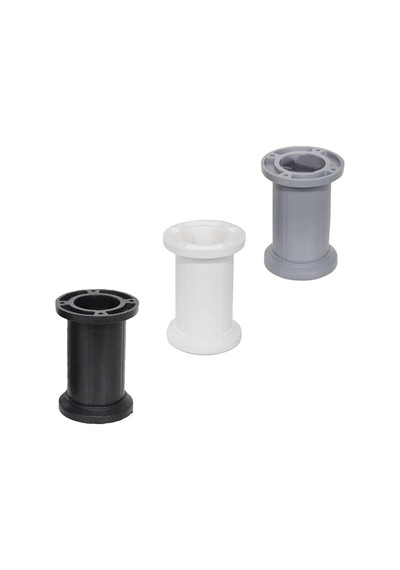 12cm Jumbo Ayarlı Ayak Plastik Koltuk-çekyat-dolap-mobilya Ayakları Gri Diğer