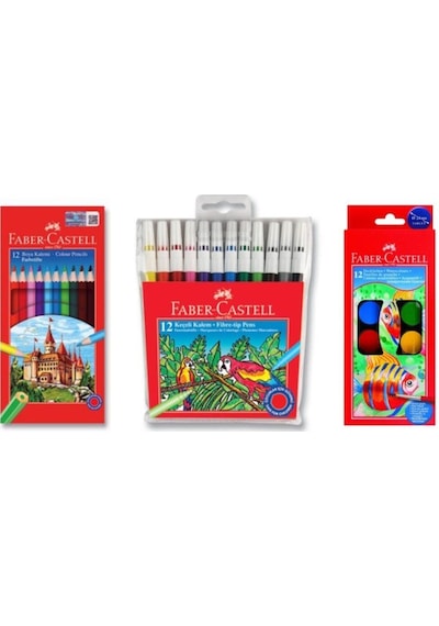 Faber Castell Faber-Castell Kırtasiye Seti 1