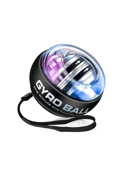 Upway Gyro Ball El ve Bilek Egzersiz Topu - Otomatik Jiroskop Kol Kuvvet Spor Ekipmanı