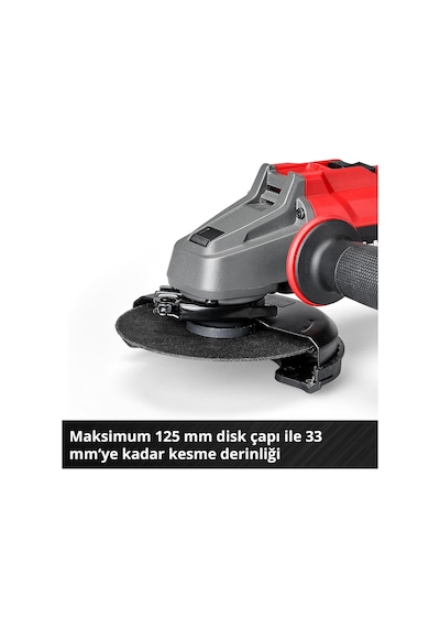 Professional Akülü Avuç Taşlama Makinesi Axxıo 18/125 4431140 Çok Renkli