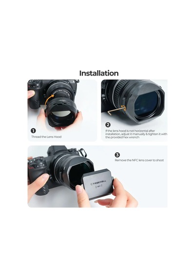 Freewell Nikkor Z 40mm F/2 Real Lens Hood