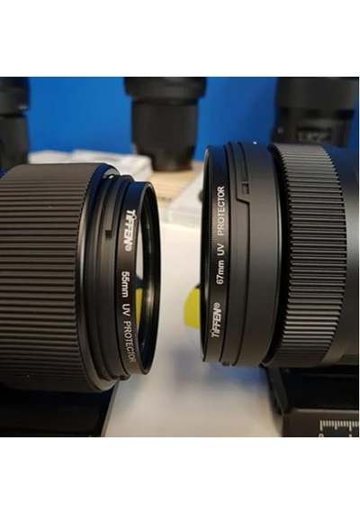Tiffen Kamera Lensi Için 62uvp İnce 62mm Uv Koruma Filtresi, Şeff