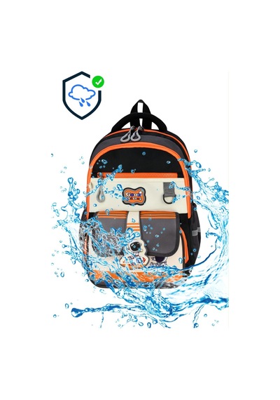 Su Geçirmez Ultra Lüks Astronot Desen Premium Erkek Çocuk Ortopedik İlkokul Çantası Termal Beslenme Ve Kalemlik Turuncu Turuncu Su Geçirmez Ultra Lüks Astronot Desen Premium Erkek Çocuk Ortopedik İlkokul Çantası Termal Beslenme Ve Kalemlik Turuncu Turuncu