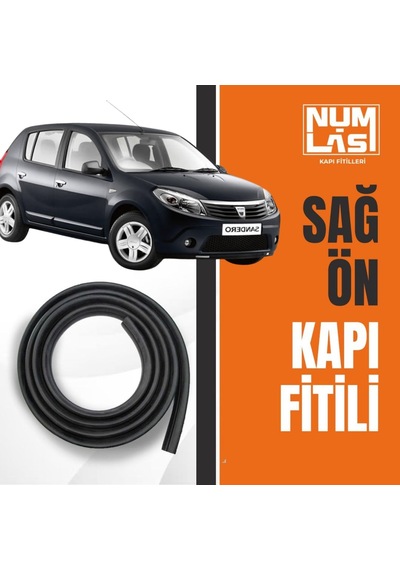 Dacia Sandero 1.nesil Sağ Ön Kapı Fitili-a Kalite-numlas-nm6874