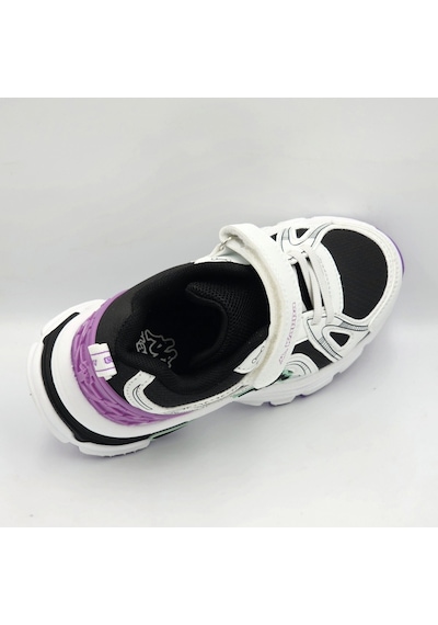 Kappa Kp-4061f Beyaz Siyah Cırtlı Kız Çocuk Sneaker Spor Ayakkabı