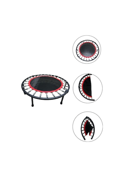102 Cm 40 Inç Trambolin Metal Yay Mavi Deluxe Trampolin