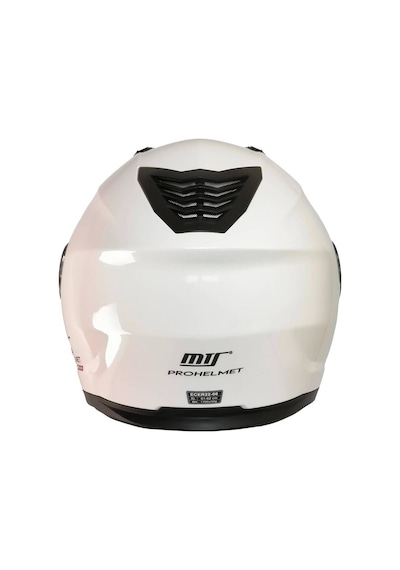 Motosiklet Çene Açılır Kask Güneş Vizörlü Ece 22.06 Sertifikalı New Motor Kaskı V2 Whıte Beyaz