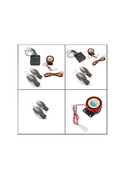 Motosiklet Alarm Uzaktan Kumanda İle Çalıştırma 125Db N11.1691