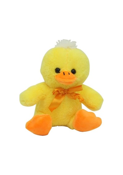 Nessiworld Peluş Oturan Ördek Kurdelalı 20 Cm Sarı
