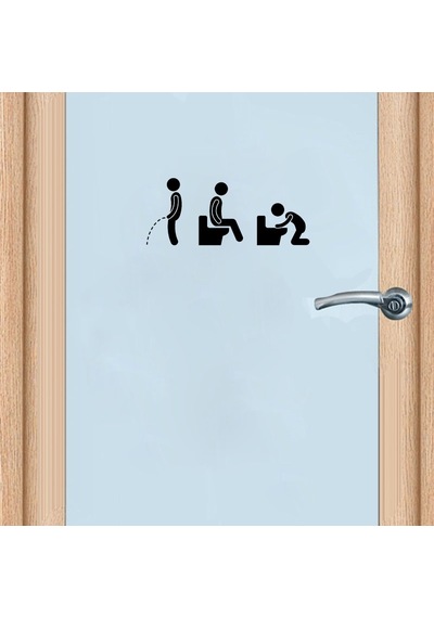 Esprili 2 Wc Griş Sticker
