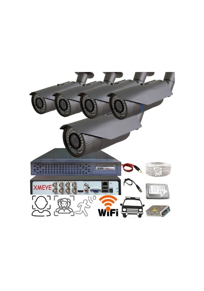 5 Li Araç,yüz,insan Ve Hareket Algılayan 5 Mp Lens 1080p 42 Irled Güvenlik Kamera Seti Bs242 5 Li Araç,yüz,insan Ve Hareket Algılayan 5 Mp Lens 1080p 42 Irled Güvenlik Kamera Seti Bs242