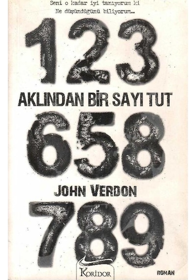 Aklından Bir Sayı Tut - John Verdon 1.baskı