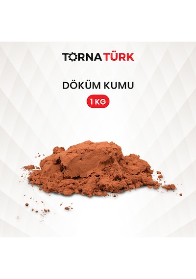 Döküm Kaynak Döküm Kumu 1 Kg Profesyonel Malzeme Metalik