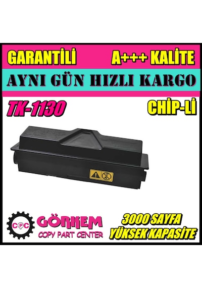 Kyocera Fs-1130 Mfp Uyumlu Toner / Tk-1130