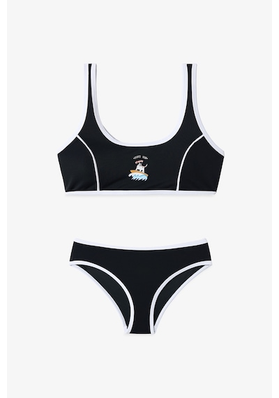 Penti Siyah Genç Kız Puppy Halter Bikini Takımı
